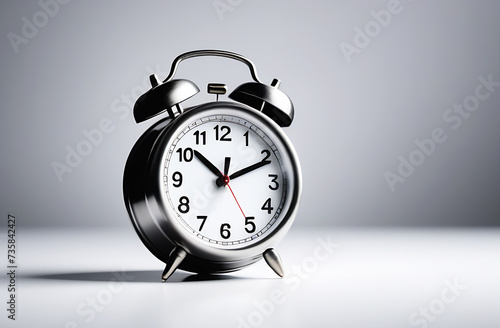 alarm clock classic, black clock