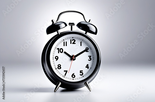 alarm clock classic, black clock