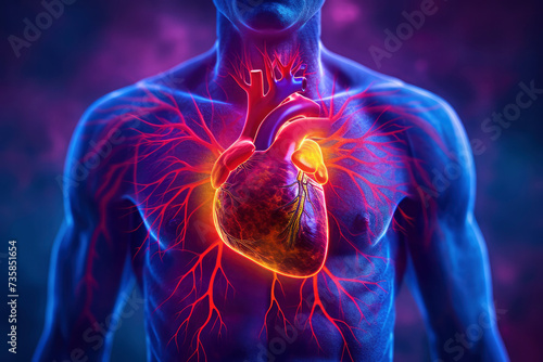 Heart disease, also known as cardiovascular disease, refers to a class of diseases that involve the heart or blood vessels photo