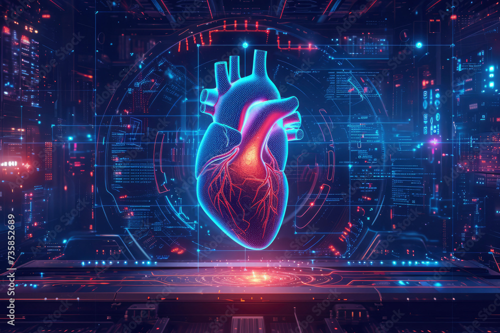 Normal Heart Scan Obraz Such as echocardiogram, CT scans, or MRI to visualize the heart ...