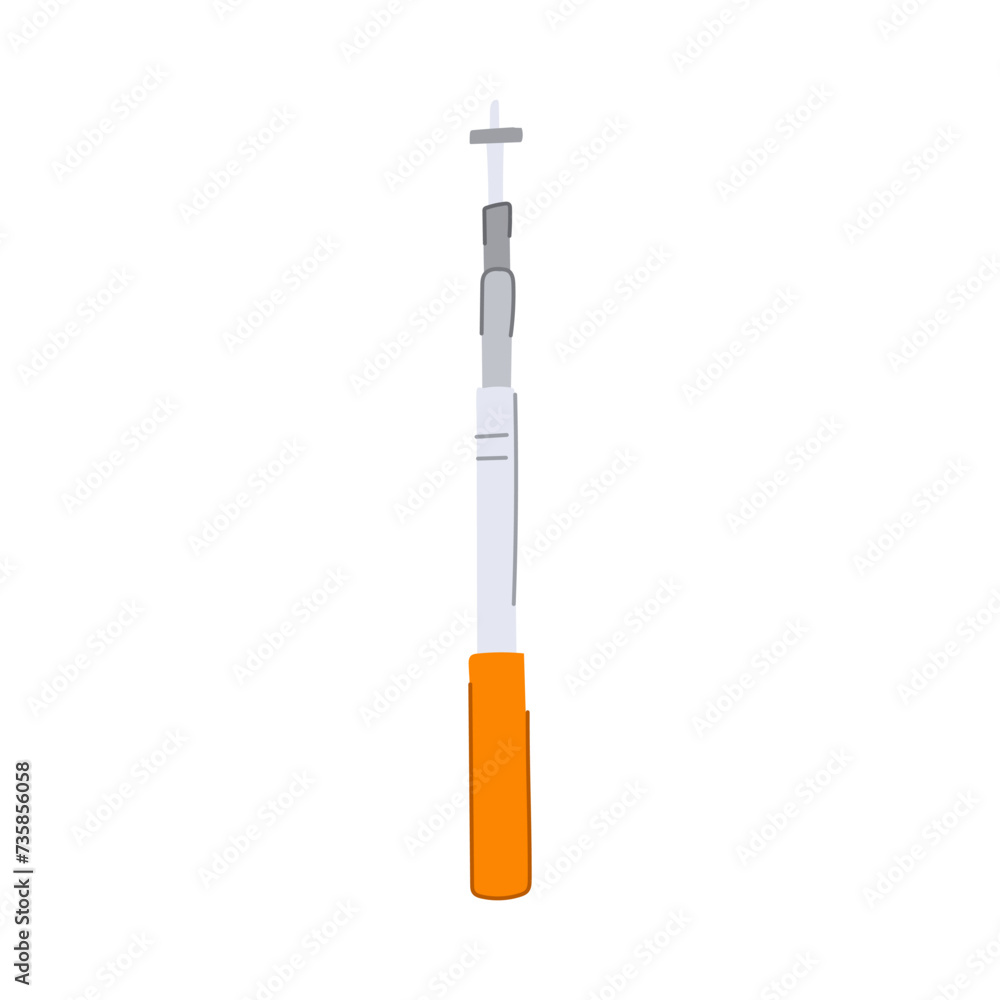 camera selfie stick cartoon vector illustration camera selfie stick cartoon vector illustration
