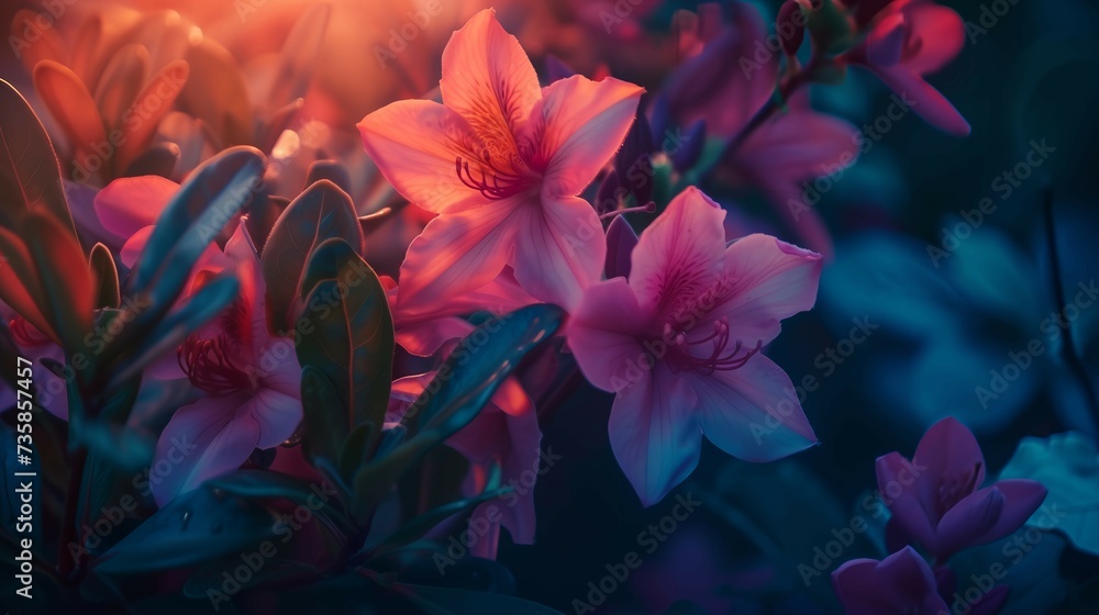 Fototapeta premium flowers in the sun