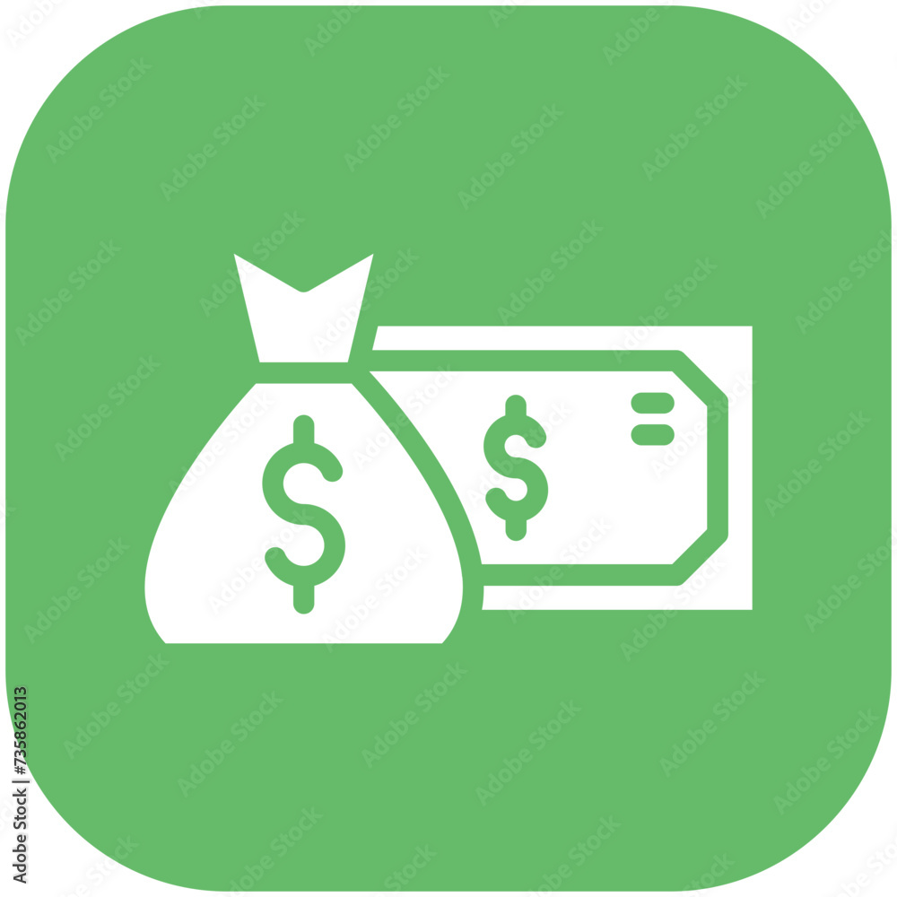 Cash Loan vector icon illustration of Finance and Money iconset. Cash Loan vector icon illustration of Finance and Money iconset.