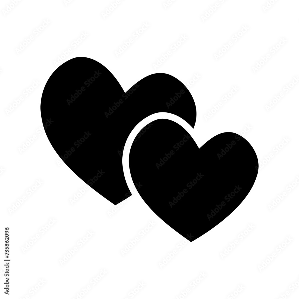 Heart icon vector. love illustration sign. romance symbol. Heart icon vector. love illustration sign. romance symbol.