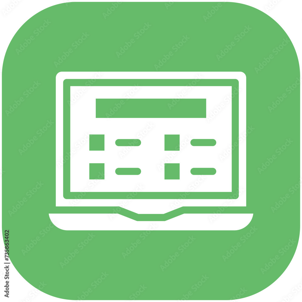 Online Quiz vector icon illustration of Online Education iconset. Online Quiz vector icon illustration of Online Education iconset.