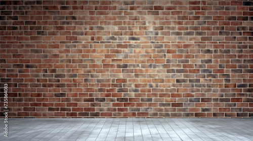 Brick wall backdrop for presentation background