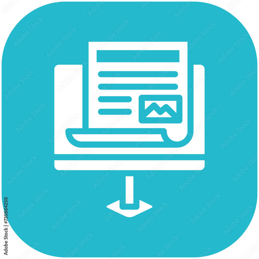 Online Article vector icon illustration of Seo and Web iconset. Online Article vector icon illustration of Seo and Web iconset.
