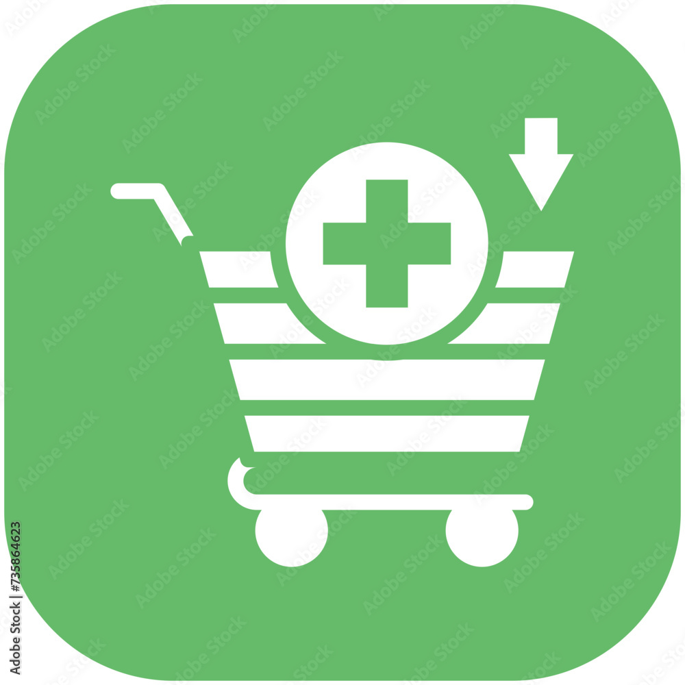 Add to Cart vector icon illustration of Shopping and Ecommerce iconset. Add to Cart vector icon illustration of Shopping and Ecommerce iconset.