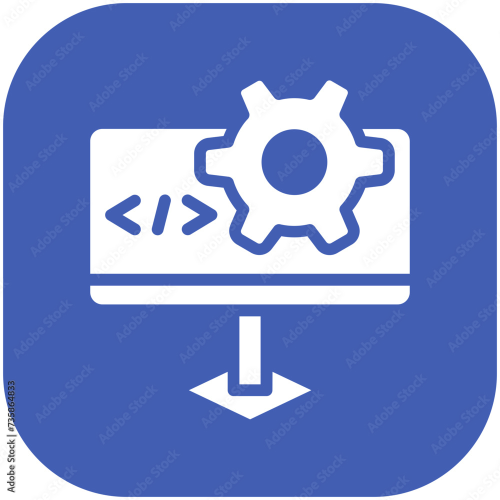 Web Development vector icon illustration of Online Marketing iconset. Web Development vector icon illustration of Online Marketing iconset.