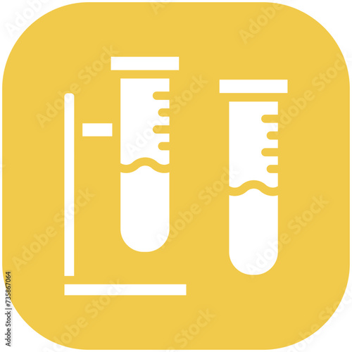 Blood Samples vector icon illustration of Health Checkup iconset.