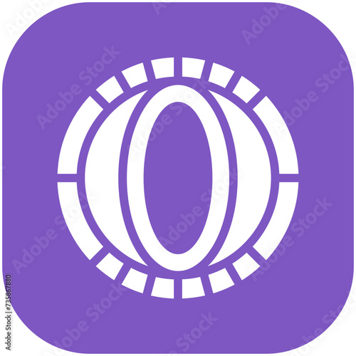 Velodrome vector icon illustration of Olympics iconset.