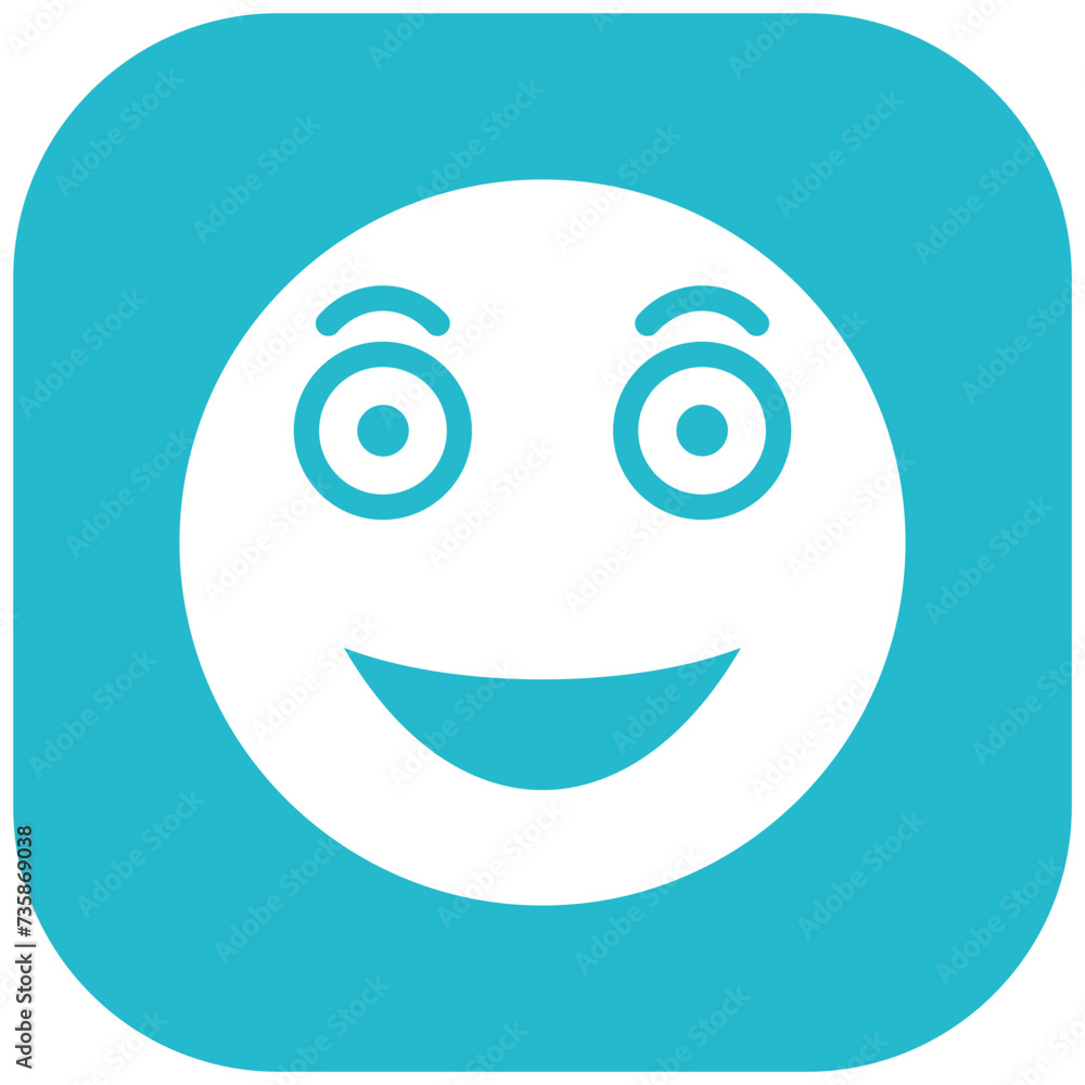 Grinning Face vector icon illustration of Emoji iconset. Grinning Face vector icon illustration of Emoji iconset.