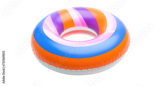 swimming buoy on transparent background
