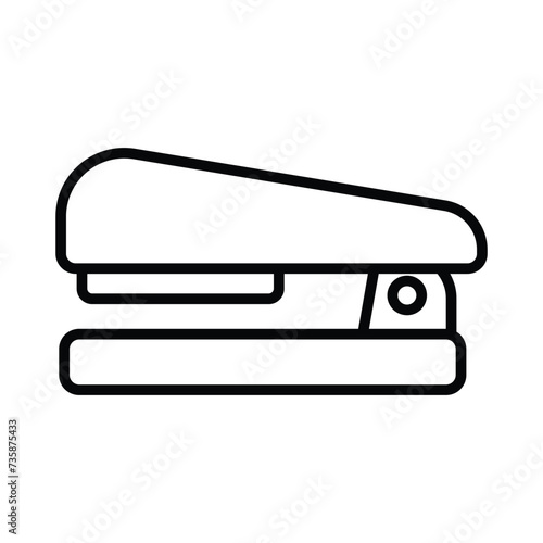 Stapler icon vector stock illustration.