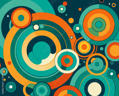 abstract background geometric futuristic colorful beautiful amazing unreal bright figurative