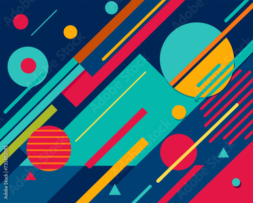 abstract background geometric futuristic colorful beautiful amazing unreal bright figurative