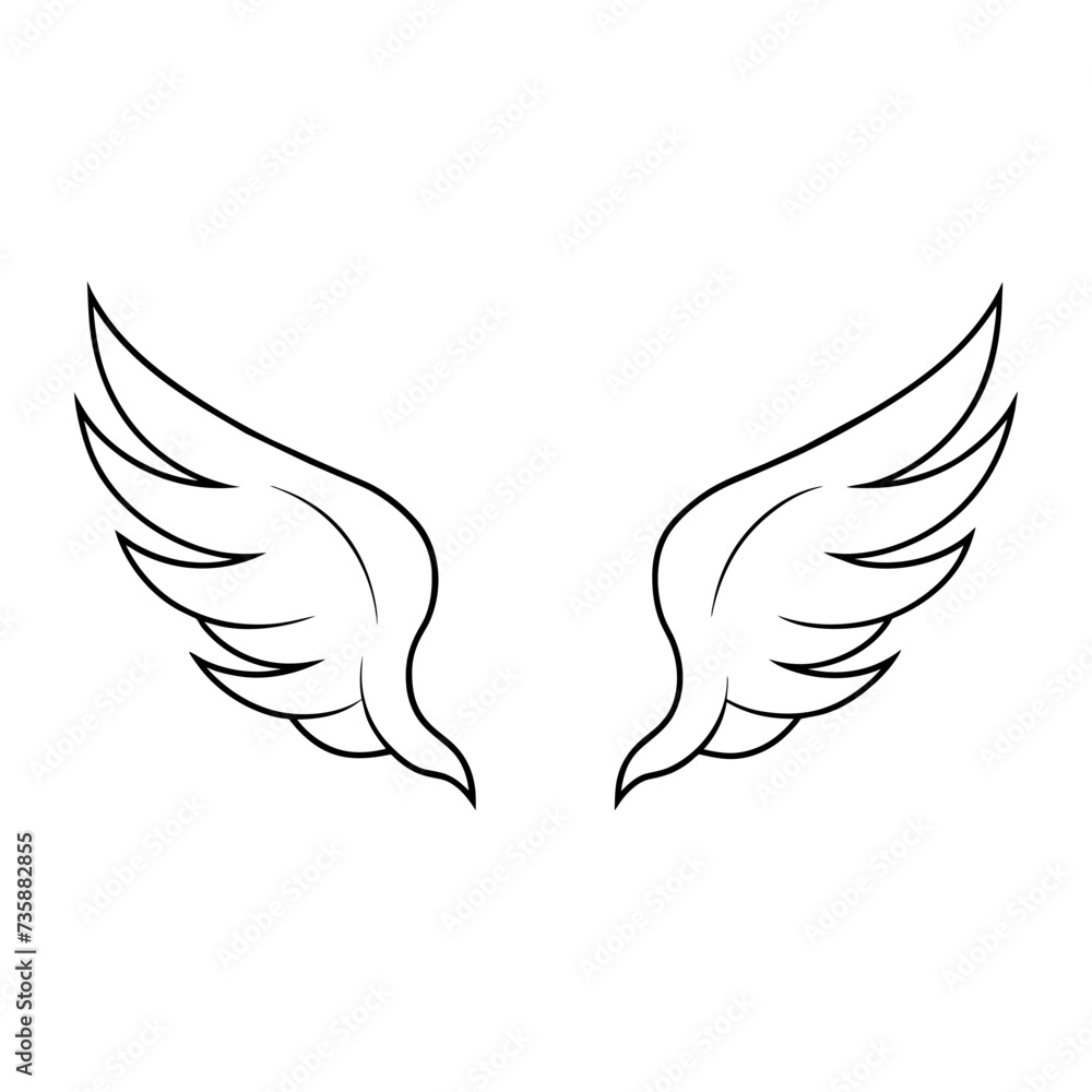 eagle wings vector eagle wings vector