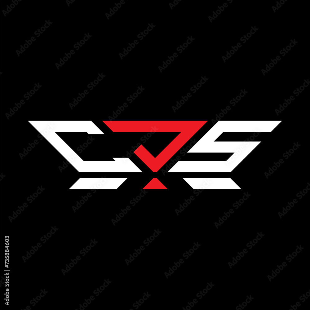 CJS letter logo vector design, CJS simple and modern logo. CJS luxurious alphabet design CJS letter logo vector design, CJS simple and modern logo. CJS luxurious alphabet design