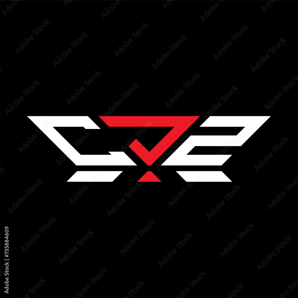 CJZ letter logo vector design, CJZ simple and modern logo. CJZ luxurious alphabet design CJZ letter logo vector design, CJZ simple and modern logo. CJZ luxurious alphabet design