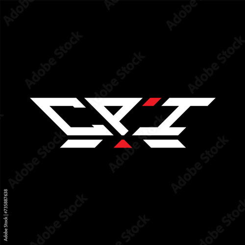 CPI letter logo vector design, CPI simple and modern logo. CPI luxurious alphabet design  