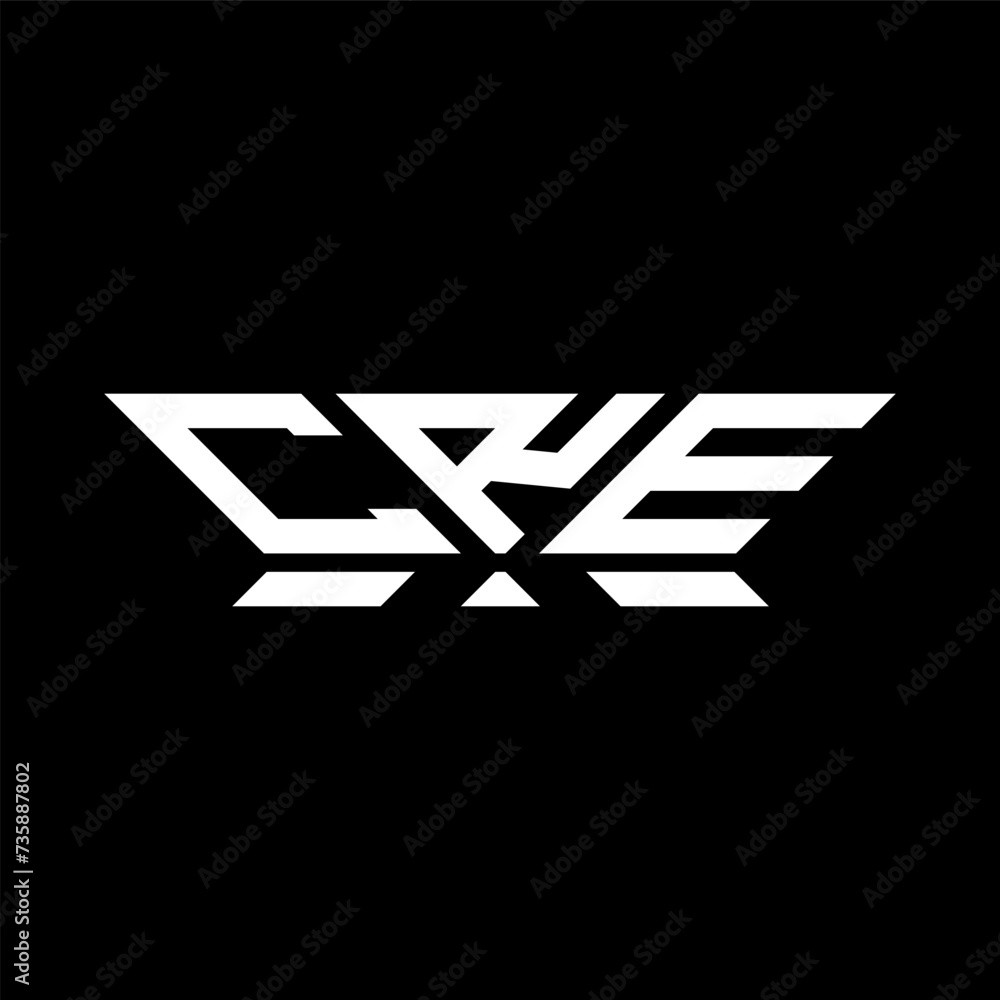 CRE letter logo vector design, CRE simple and modern logo. CRE luxurious alphabet design CRE letter logo vector design, CRE simple and modern logo. CRE luxurious alphabet design