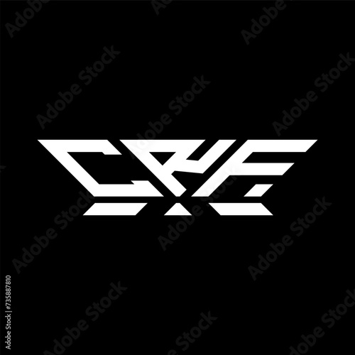 CRF letter logo vector design, CRF simple and modern logo. CRF luxurious alphabet design  