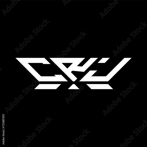 CRJ letter logo vector design, CRJ simple and modern logo. CRJ luxurious alphabet design  
