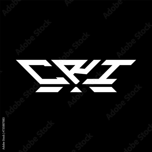 CRI letter logo vector design, CRI simple and modern logo. CRI luxurious alphabet design  