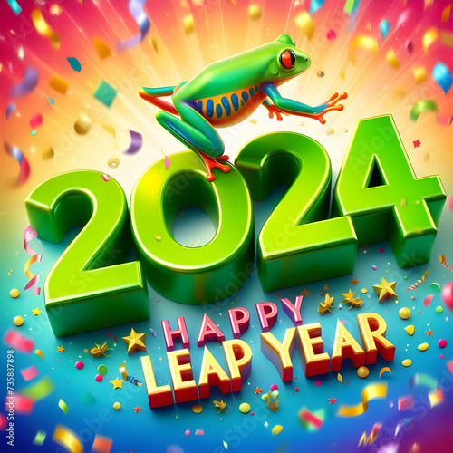 Happy Leap Year 2024 photo