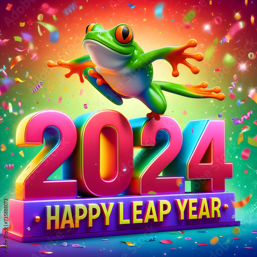 Happy Leap Year 2024 photo