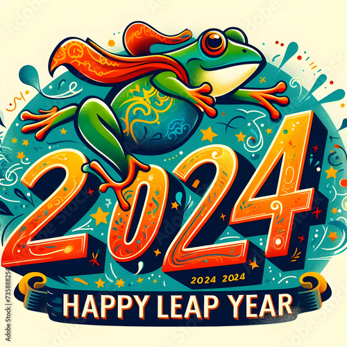 Happy Leap Year 2024 photo