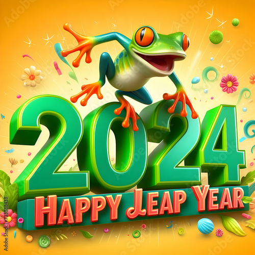 Happy Leap Year 2024 photo