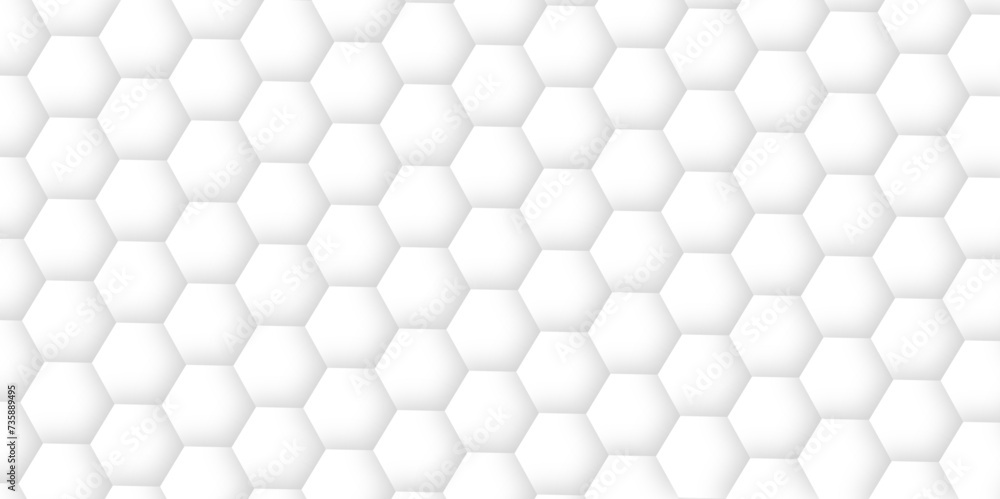 seamless hexagon pattern. white hexagon pattern background. seamless hexagon pattern. white hexagon pattern background.