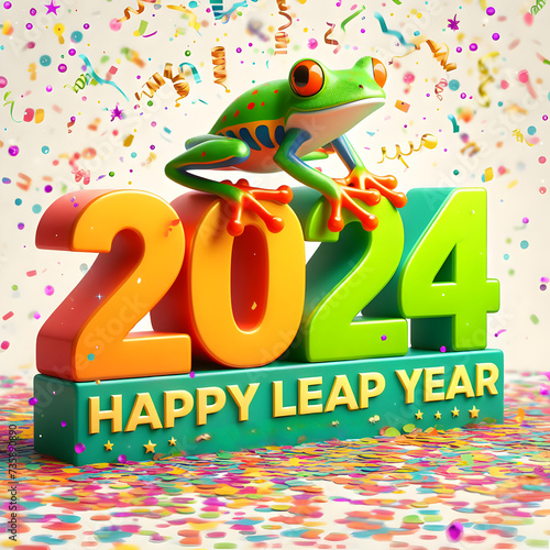 Happy Leap Year 2024 photo