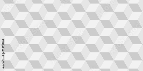 	
Minimal modern cubes geometric tile and mosaic wall grid backdrop hexagon technology wallpaper background. White and gray geometric block cube structure backdrop grid triangle texture vintage design