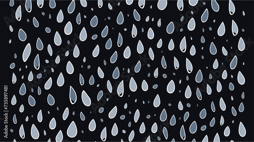 Seamless background. Abstract monochrome background. Bead texture. Repeating geometric tiles with abstract grid of ovals. Decorative seamless pattern with handdrawn dots.