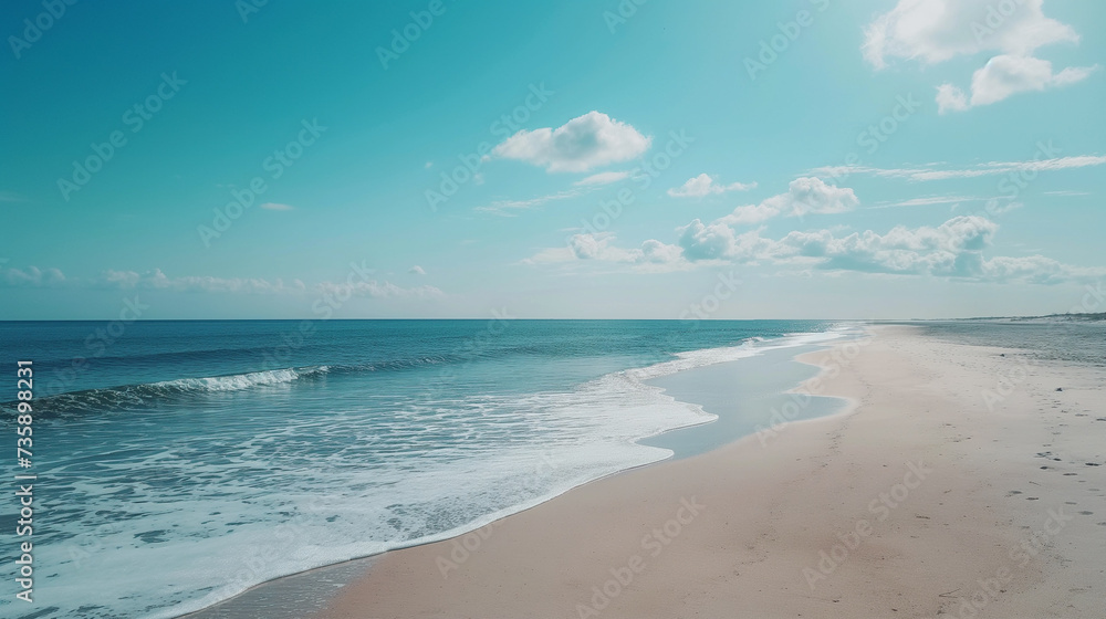 Obraz premium beach with sky