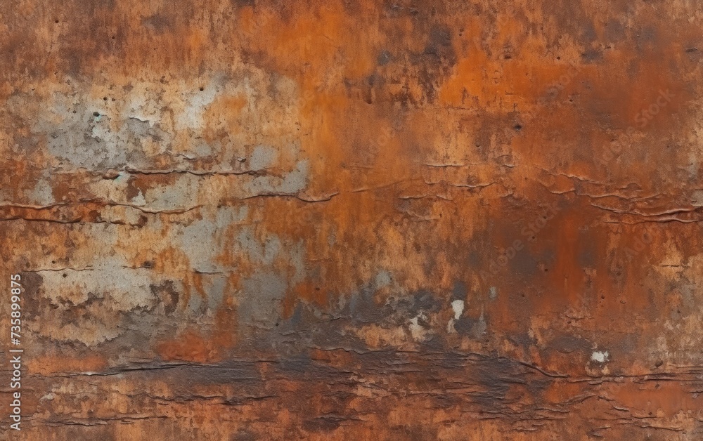 Flat Distressed Rust Texture Seamless Pattern Flat Distressed Rust Texture Seamless Pattern