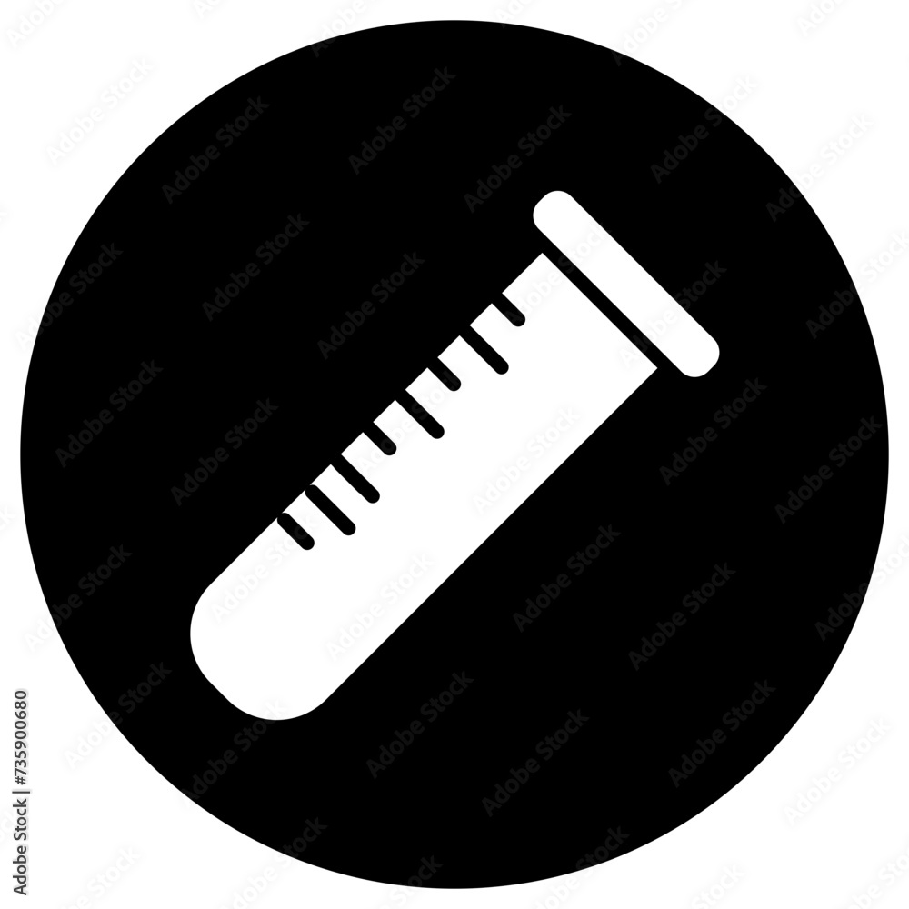 Test Tube Vector Icon Design Illustration Test Tube Vector Icon Design Illustration