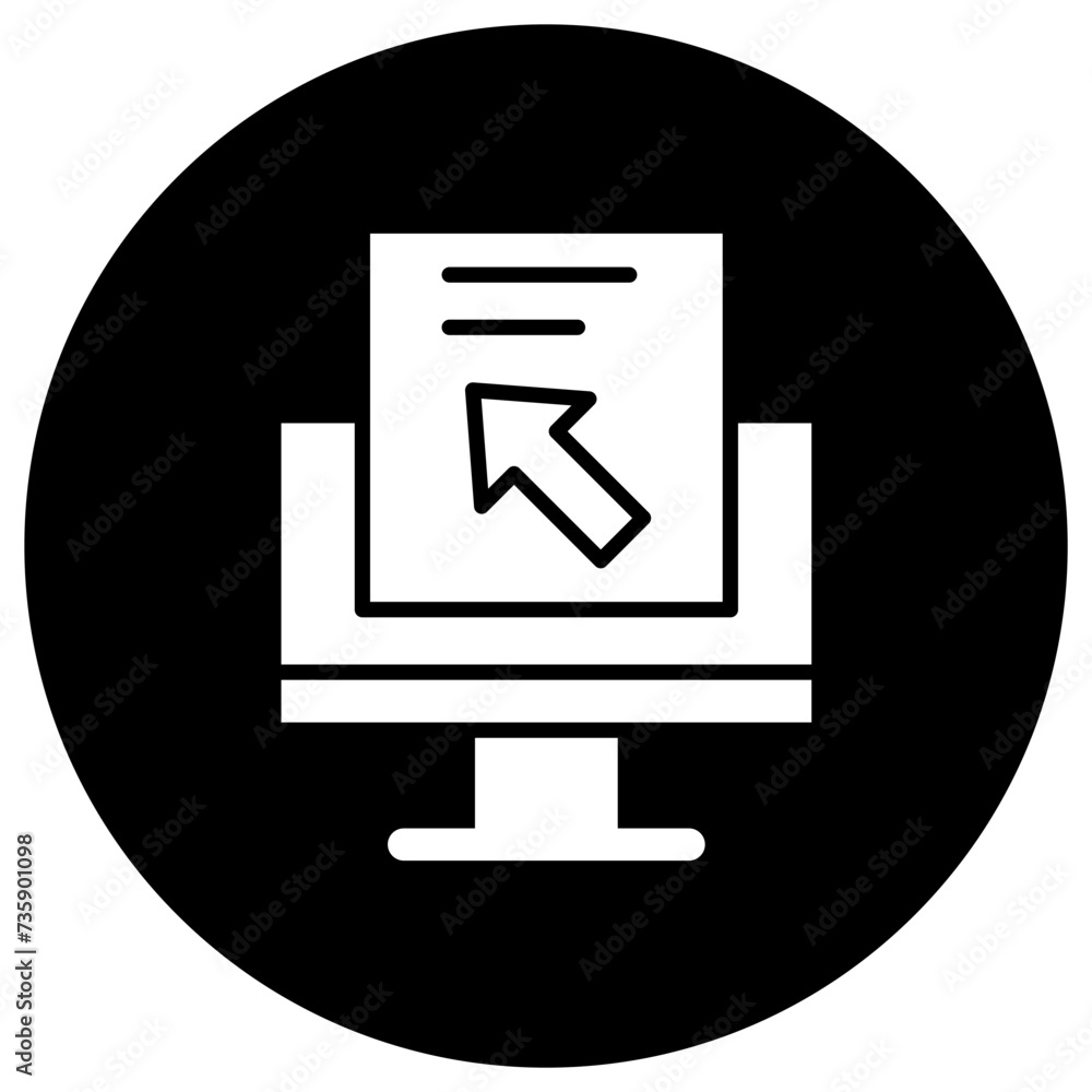 Pay Per Click Vector Icon Design Illustration Pay Per Click Vector Icon Design Illustration