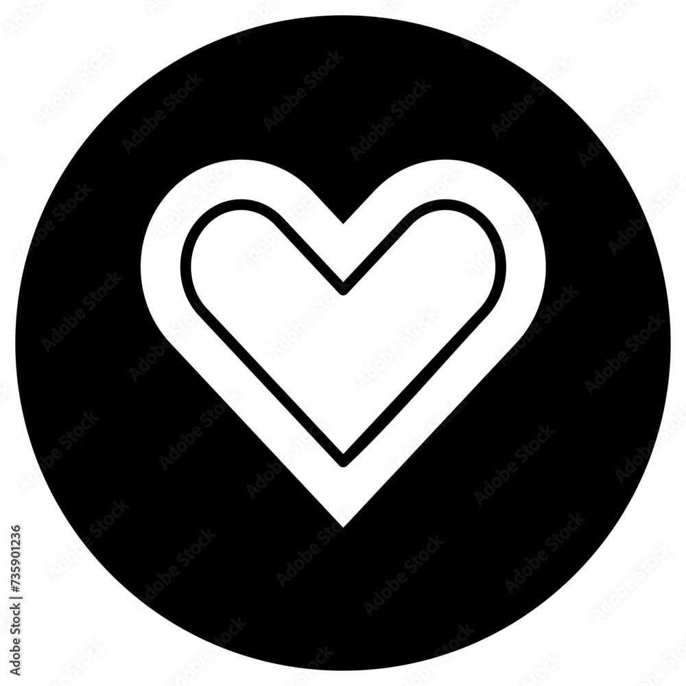 Love Vector Icon Design Illustration Love Vector Icon Design Illustration