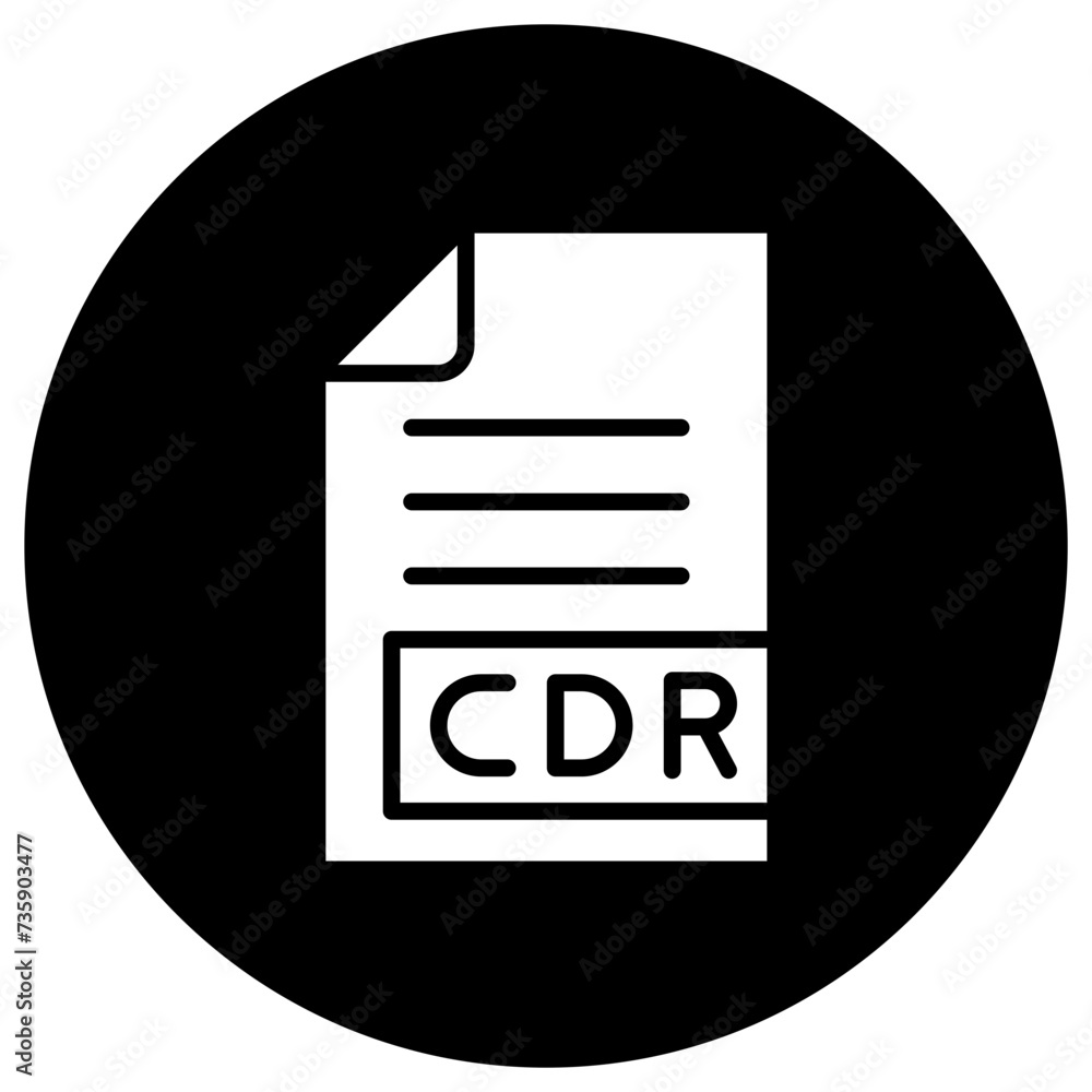 CDR Vector Icon Design Illustration CDR Vector Icon Design Illustration