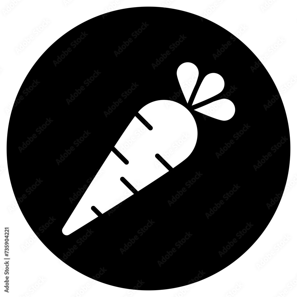 Carrot Vector Icon Design Illustration Carrot Vector Icon Design Illustration