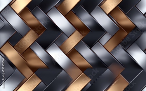 Wallpaper Mural Shiny Metallic Texture Seamless Pattern Torontodigital.ca