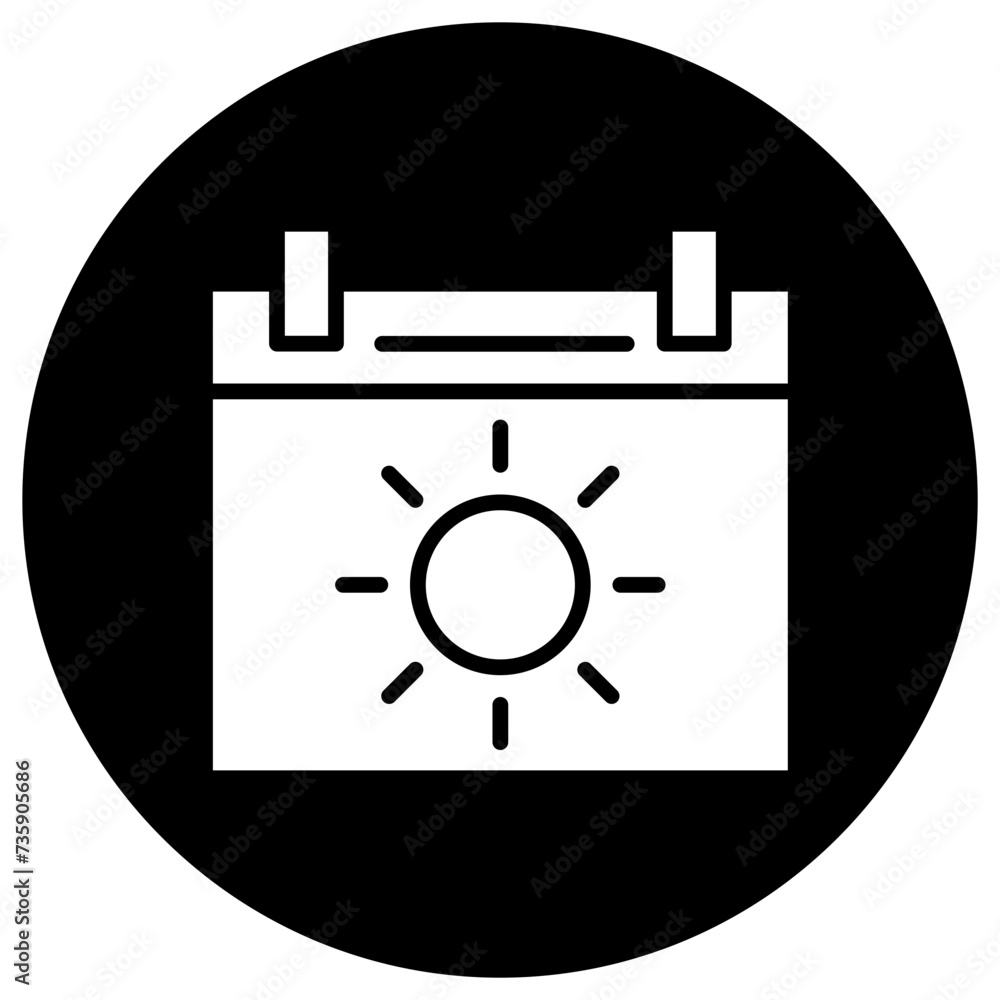 Calendar Vector Icon Design Illustration Calendar Vector Icon Design Illustration