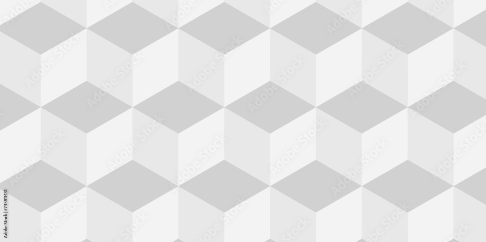 Abstract white and gray style minimal blank cubic. Geometric pattern illustration mosaic, square and triangle wallpaper. Abstract white and gray style minimal blank cubic. Geometric pattern illustration mosaic, square and triangle wallpaper.