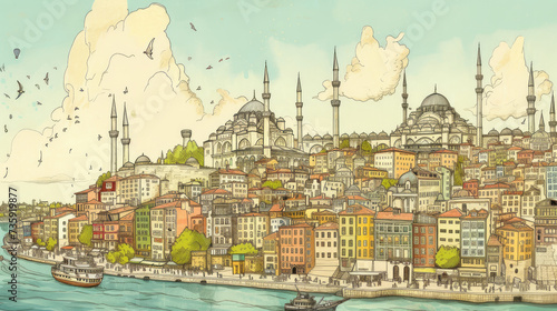 Miniature Wonders: Istanbul Cityscape Art