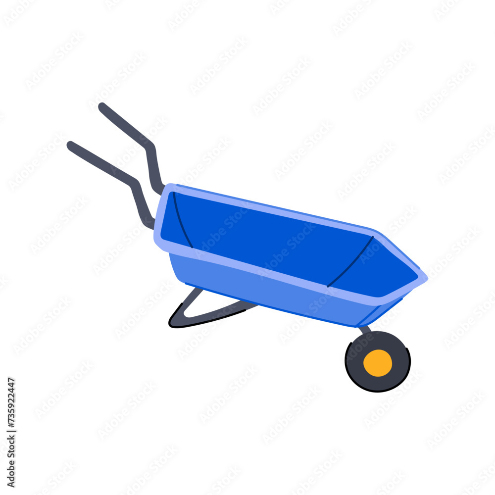 old wheelbarrow cartoon vector illustration old wheelbarrow cartoon vector illustration