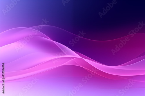 Purple wave gradient color background. Purple curve banner design. 