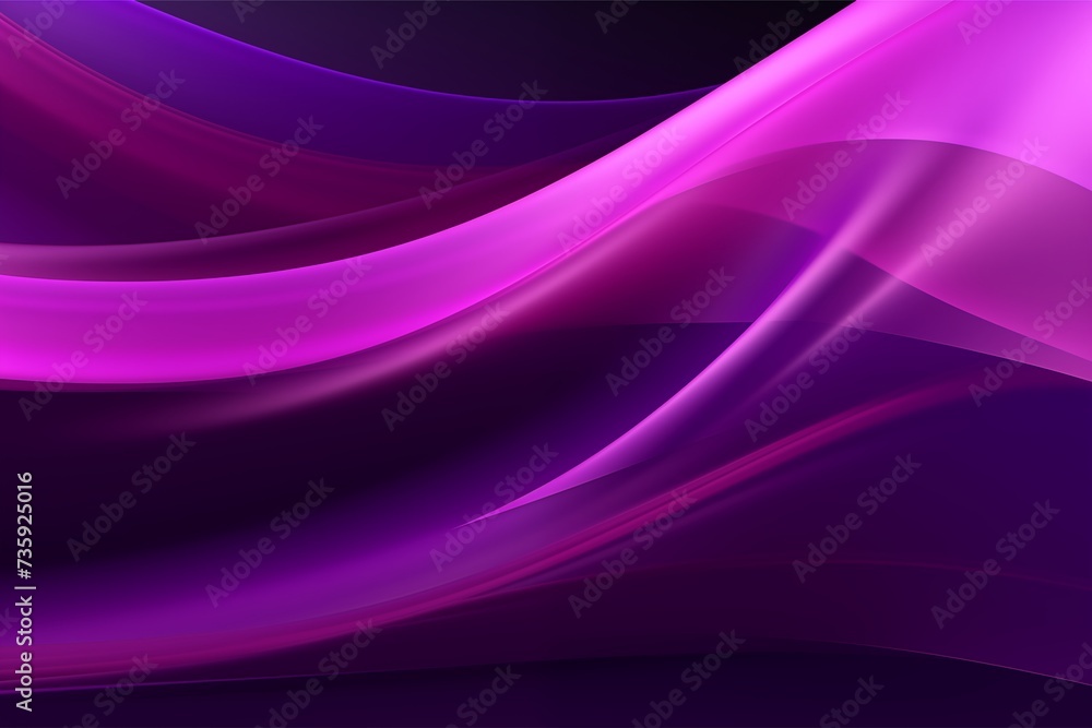 Purple wave gradient color background. Purple curve banner design. 